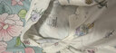 嫚熙（EMXEE）春秋季彈力絲麻棉月子服孕婦哺乳睡衣產(chǎn)婦產(chǎn)后家居服 綺幻花信-兩件套 L 曬單實拍圖