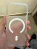朗客適用iphone17pro手機殼蘋果17Pro保護套磨砂膚感帶磁吸無線充電殼防滑防摔防刮花半透明不易氧化 曬單實拍圖