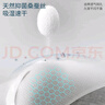 浪莎（LangSha）男士?jì)妊澞屑兠尥笟饪咕鷥葯n大碼平角褲舒適四角短褲衩4條裝 淺灰+中灰+深灰+黑灰 2XL /180 曬單實(shí)拍圖