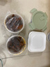 希樂(lè )扣Cilock玻璃保鮮盒冰箱收納盒便當飯盒微波爐加熱飯盒上班族 加高小圓 曬單實(shí)拍圖