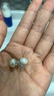 ZEGL淡水珍珠耳釘純銀耳飾女925銀耳環(huán)高級(jí)感輕奢送閨蜜生日禮物 曬單實(shí)拍圖