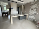 齊平島臺餐桌一體家用伸縮升降中島臺廚房定制高級多功能巖板島臺 定制 2.4米 可升降伸縮島臺餐桌標準款 曬單實(shí)拍圖