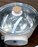廚樂(lè )煲電煮鍋電鍋一體多功能鍋家用無(wú)涂層304不銹鋼電蒸鍋燉蒸煮電火鍋2-3-4人用電飯煲米湯分離煮飯煲湯 3L 蒸籠款800w【智能定時(shí)】24cm 曬單實(shí)拍圖