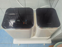 美的（Midea）雙子座分區洗衣機 迷你小型全自動(dòng)內衣褲襪臺式波輪 高溫煮洗除菌除螨 小巧不占地一鍵筒自潔 【新升級】1KG雙桶分區洗-MNBB10VH70E 曬單實(shí)拍圖