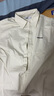 森馬（Semir）短袖襯衫男純棉襯衣繡花內搭上衣情侶2025夏裝通勤風(fēng)109325104202 曬單實(shí)拍圖