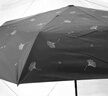 天堂 防紫外線(xiàn)晴雨傘三折 杏葉黑膠太陽(yáng)傘遮陽(yáng)印花晴雨傘男女 黑色 曬單實(shí)拍圖