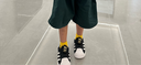 阿迪達斯（adidas）童鞋三葉草兒童春秋款男女?huà)胪浀棕悮ゎ^運動(dòng)鞋KI8790 曬單實(shí)拍圖