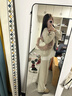 革曼孕婦裝秋裝2025新款套裝洋氣顯瘦上衣褲子韓版時(shí)尚大碼兩件套春秋 杏色套裝 XL 曬單實(shí)拍圖