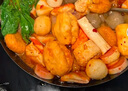 思念火鍋丸料組合全家福1500g香菇貢丸魚豆腐肉丸甜不辣魚丸蟹味排 曬單實拍圖