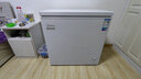 美的（Midea）【美的旗艦新款】冰柜家用商用冷藏冷凍小型冷柜節能省電電冰箱臥式租房用一級能效單溫減霜冷凍柜 203KMB(E)【減霜80%一級能效】 203L 曬單實(shí)拍圖
