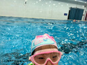 361°兒童泳鏡大框耳塞一體防水防霧高清男女童大框游泳鏡潛水粉 曬單實(shí)拍圖