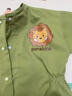 G. DUCKKIDS小黃鴨寶寶連體爬爬服嬰兒戶外防臟圍衣兒童防水罩衣外出拖地爬行 芥末綠  扣子款 80cm 建議身高70-78cm 曬單實(shí)拍圖