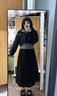 歐迪惠（Oudihui）法式連衣裙女裝2025年秋季新款衣服搭配一整套學(xué)院風(fēng)減齡裙子套裝 黑色三件套 S 曬單實(shí)拍圖