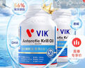 vik100%高純度南極磷蝦油魚(yú)油升級(jí)56%磷脂Omega-3加強(qiáng)調(diào)節(jié)750mg*60粒 曬單實(shí)拍圖