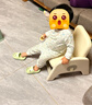 歐孕（OUYUN）嬰兒兒童睡衣秋冬寶寶男女童純棉高腰護(hù)肚保暖套裝 天鵝莊園 90 曬單實(shí)拍圖