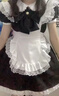 奧義馳女仆服裝洛麗塔公主可愛(ài)萌大蝴蝶結連衣裙cosplay動(dòng)漫圍裙lolita 庫洛米四件套【連衣裙+發(fā)簪+圍裙+蝴蝶結】 2XL 【建議125-145斤】 曬單實(shí)拍圖