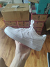 NIKE 官方正品 AIR FORCE 1 LE (GS) 兒童空軍一號低幫純白休閑運動(dòng)鞋 DH2920-111 37.5 曬單實(shí)拍圖