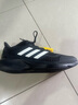 阿迪達(dá)斯 （adidas）男鞋跑步鞋秋季舒適網(wǎng)面透氣舒適黑色運(yùn)動鞋 黑 41 曬單實(shí)拍圖