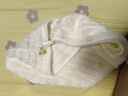 干發(fā)帽超強吸水速干珊瑚絨加大加長(cháng)包頭發(fā)浴帽女擦頭大毛巾浴巾 加厚干發(fā)帽【奶白色】1條 曬單實(shí)拍圖