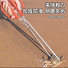 村田稻夫趕海工具裝備神器全套三件套海邊挖沙園鐵鍬耙子鋤頭鏟子挖土套裝 曬單實(shí)拍圖