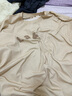 Levi's【商場(chǎng)同款】李維斯25年春夏新款男士洗水做舊短袖T恤003N6 淺棕色 003N6-0001 XL 曬單實(shí)拍圖