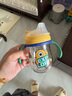 babycare兒童水杯嬰兒學(xué)飲杯6個(gè)月以上寶寶水杯防摔水壺防嗆 吸管杯洛克黃 曬單實(shí)拍圖