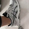 亞瑟士ASICS網(wǎng)面跑鞋百搭男鞋緩震運動鞋透氣跑步鞋 GEL-CONTEND 4 白色/銀色 42.5 曬單實拍圖