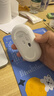 羅技（Logitech）LOGITECH PEBBLE鼠標 無(wú)線(xiàn)藍牙鼠標 辦公靜音鼠標 女性鼠標對稱(chēng)鼠標 鵝卵石造型 米白色 曬單實(shí)拍圖