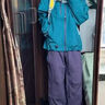 IZEXX美式戶外男士沖鋒工裝防潑水山系傘兵寬松運動休閑褲IZ92瀾夜黑M 曬單實拍圖