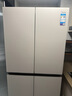 美的（Midea）首創(chuàng)45cm超薄嵌入餐邊柜家用客廳冰箱左餐右廚大容量底部散熱十字四開門國(guó)家補(bǔ)貼BCD-427WUSGPZM 曬單實(shí)拍圖