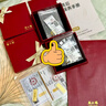 周六福黃金耳釘女足金999花卉耳飾耳針節(jié)日禮物 計價 2.32g 曬單實拍圖