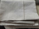 亞麻布料 純色沙發(fā)素色棉麻布素麻 背景布面料diy手工桌布 偏黃-半米價(jià) 曬單實(shí)拍圖