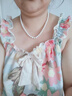 胖東來(lái)品質(zhì)天然淡水無(wú)核真珍珠項鏈女近正圓強光送媽媽款頸鏈 近正圓強光精品珍珠 10-11mm45cm 曬單實(shí)拍圖