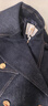 Navigare意大利小帆船中長(cháng)款牛仔風(fēng)衣女2025秋季新款通勤休閑外套百搭上衣 海軍藍 XL 曬單實(shí)拍圖