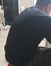 鴨鴨（YAYA）時(shí)空道宇系列短款羽絨服女冬季新款三防保暖外套男女同款 星空黑色 M 【推薦110-130斤】 曬單實(shí)拍圖