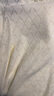 茵曼2025秋冬女裝新款鏤空磨毛蕾絲半高領(lǐng)T恤燈籠袖打底衫上衣 淺杏 M 曬單實(shí)拍圖