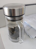 蘇泊爾（SUPOR）蘇泊爾雙層隔熱玻璃帶蓋杯保溫耐熱辦公室泡茶杯帶茶倉大容量水杯 【新升級】流光銀 570ml 曬單實(shí)拍圖