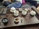 不拙單麗華茶具整套高檔退休喬遷之喜搬家禮物禮盒汝窯巖韻茶壺13頭 曬單實(shí)拍圖
