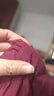 坦博爾【爆款】羽絨服女中老年大碼可脫卸帽保暖媽媽款外套TBF510560D 蝶羽紅 XL (175) 曬單實(shí)拍圖