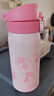 膳魔師（THERMOS）三麗鷗聯(lián)名保溫杯咖啡杯學(xué)生杯子男女便攜水杯美樂(lè)蒂系列生日禮物 保溫吸管杯 350ml 內(nèi)附杯套 曬單實(shí)拍圖
