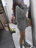 POUM男裝聯(lián)名情侶衛(wèi)衣男美式高街男秋款潮牌嘻哈復(fù)古痞帥外套無(wú)帽上衣 WLFS-926灰色 XL 曬單實(shí)拍圖
