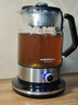 金灶（KAMJOVE）煮茶壺大容量噴淋式煮茶器白茶黑茶蒸茶器蒸茶一體蒸汽煮茶燒水壺 A-59 黑色（1.5L） 曬單實(shí)拍圖