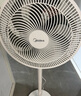 美的（Midea）電風(fēng)扇 家用七葉立式落地扇宿舍臥室輕音節能搖頭桌面小風(fēng)扇大風(fēng)力空氣循環(huán)風(fēng)扇 SAF30AC  曬單實(shí)拍圖