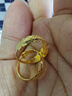 周大生黃金耳環(huán)女車(chē)花閃耀計價(jià)足金耳環(huán)生日禮物送女友 3.36g 曬單實(shí)拍圖