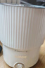 蘇泊爾（SUPOR）便攜式燒水壺電水壺折疊0.8L 旅行出差家用養(yǎng)生沖奶電熱水壺學(xué)生304不銹鋼泡面杯 SW-08J01 曬單實(shí)拍圖