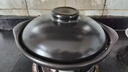 全品屋砂鍋燉鍋家用燃氣耐高溫干燒煲仔飯煤氣灶專用陶瓷煲湯鍋商用沙鍋 【適合2-4人】 1.7L 升級特厚丨干燒不易裂 曬單實拍圖