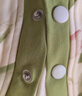 9i9月子服純棉孕婦產(chǎn)后喂奶哺乳衣四季帶胸墊睡衣家居服套裝花園綠XL 曬單實(shí)拍圖