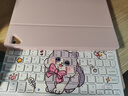 越殼適用ipad Air7保護套2025款air6pro11寸air3蘋(píng)果鍵盤(pán)9/10代平板殼10.2防彎摔10.5全包ipad11保護殼 櫻花粉+布偶貓鍵盤(pán)+禮包 iPad Air2(9.7英寸) 曬單實(shí)拍圖