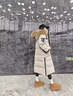 雪中飛極寒羽絨服男女2025新款冬季東北戶(hù)外鵝絨長(cháng)款抗情侶過(guò)膝加厚外套 鵝絨【燕麥色】加厚升級版 M 建議【110-120斤內】 曬單實(shí)拍圖