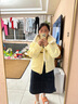 森馬（Semir）森馬羽絨服女新中式仿兔毛領(lǐng)短款保暖外套24冬新款109724113017 曬單實(shí)拍圖